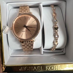 Watch and matching bracelet